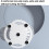 (1 Pair, Blue) Split Double-Bearing Twisting Disc 4