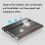 (Brown) PU Leather Laptop Protective Sleeve For Microsoft Surface Book 2 15 inches 3