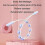 (Sky Blue) Shoulder Neck&Back Dredging Meridian Manual Roller Massager 3