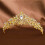 (2) Diadème Vintage Strass Mariage Cosplay 4