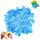 (Red（100pcs）)Magnetic Discs Science Toys For Kids Educational And Brain Games Boosting 5