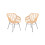 Pack 2 sillas de exterior Zaza 6