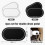 4PCS Double Drum Pedal Patches, Self-Adhesive Drumhead Protector Stickers Mute Pad, Kick Drum Patch 8