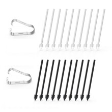20Pcs Pen Nibs Tips Replacement for  N20 S23Ultra S7/S8/S9 Touch Screen Tablet Pen Tips with Nib Removal Tool