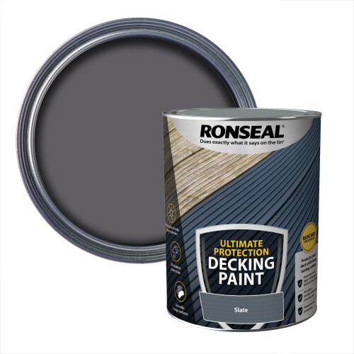 Ronseal RONSEAL ULTIMATE DECKING PAINT SLATE 5L