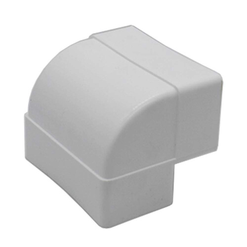 Kair 90 Degree Vertical Elbow Bend 110mm x 54mm - 4 x 2 inch Rectangular Plastic