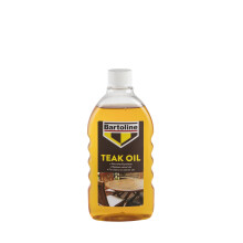 Bartoline Teak Oil 500 ml – Deep Penetrating Wood Oil for Outdoor & Indoor Furni