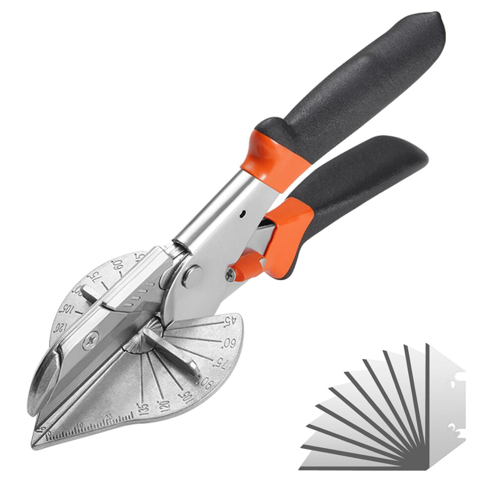 Wjelet 1 Pcs Mitre Shears, Trunking Cutter, 45 To 135 Degree Miter Shears, Multi 5000988423254