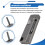 Titanium Alloy  Adjustable Spanner Wrench, Multitool Portable Repair Tool for Outdoor Use,Multifunctional Tool 5