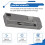 Titanium Alloy  Adjustable Spanner Wrench, Multitool Portable Repair Tool for Outdoor Use,Multifunctional Tool 9