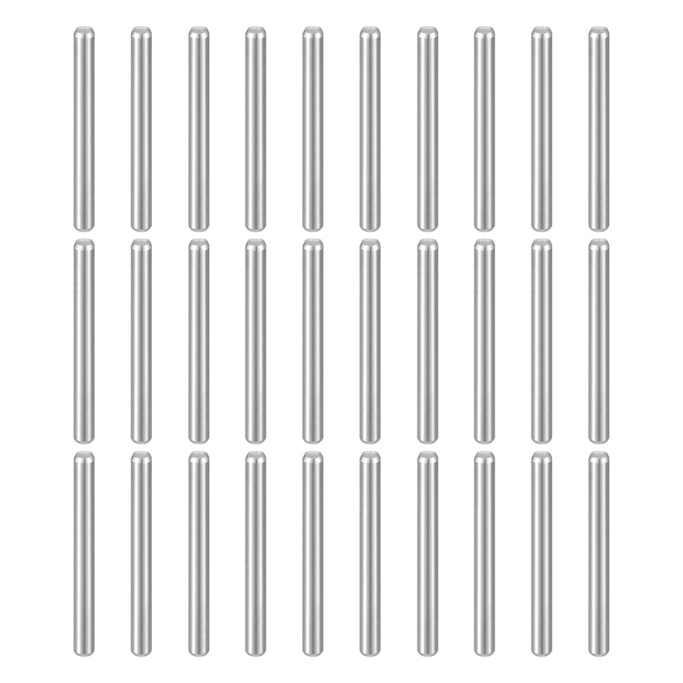 Sourcing Map 50Pcs Dowel Pins M1.5(1.5Mm) X 17Mm 304 Stainless Steel Cylindrical 5006318859304