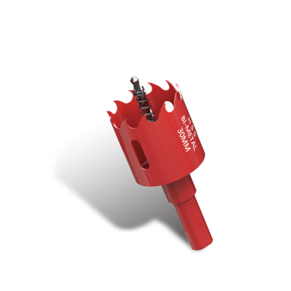 30Mm Hole Saw, Bi-Metal Hole Saws Cutter, Hss Drill Bit With Arbor For Wood, Pla 5006620158218