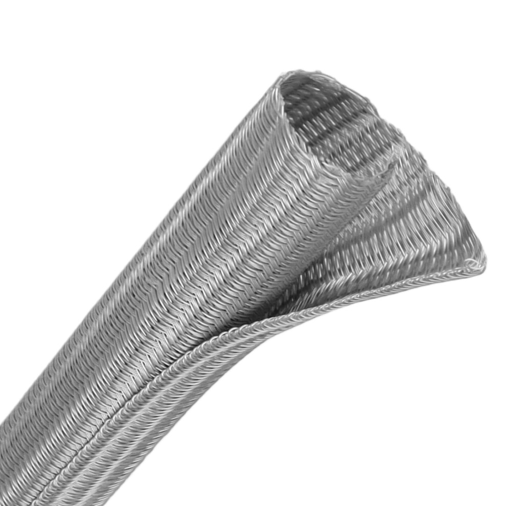 Wire Loom Tubing, 10Ft Split Braided Cable Management Sleeve, Flexible Mesh Cord 5002415786307