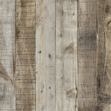 Abyssaly Wood Effect Vinyl Wrap Self Adhesive Wallpaper, Khaki Brown Sticky Back