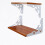 2PC Triangle Folding Angle Bracket Heavy Duty Adjustable Wall Mounted for Bench Table Shelf DIY Hardware 4