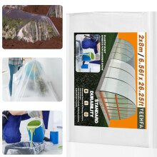 2M X 8M Large Heavy Duty Polythene PlasticSheeting - 900G Thickened Garden Grow