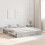 VidaXL vidaXL Storage Bed Frame Concrete Grey 180 x 200 cm Engineered Wood 1