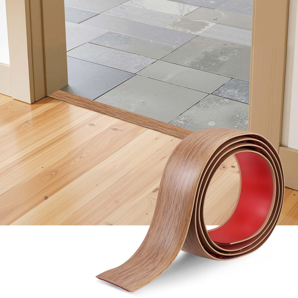 Fentar Self Adhesive Floor Transition Strips For Doorways, 120X4cm Vinyl Door Th 5001616033722