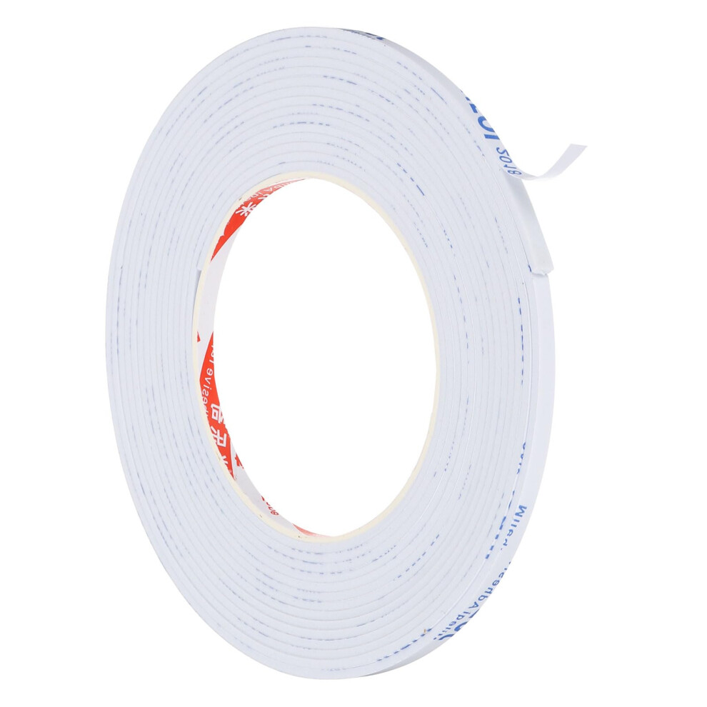Patikil 5M/16.4Ft Sealing Foam Tape, 5Mm Wide 2Mm Thick Single Sided Weather Str 5002056658759