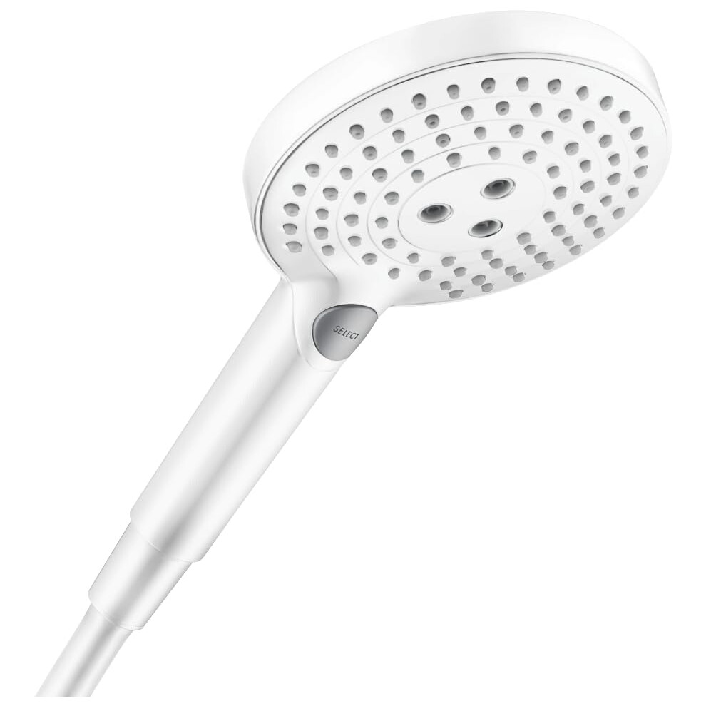 Hansgrohe Raindance Select S - Water-Saving Shower Head 5,7 L/Min (Ecosmart+), H