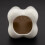 Tooth Shape White Ceramic Flower Pot Modern Design Planter Teeth Model  Desktop Pot  Gift(without plants) 9