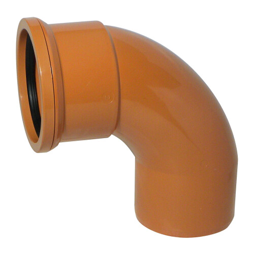 Underground Drainage (UG22) - 90 Bend (Single Socket)