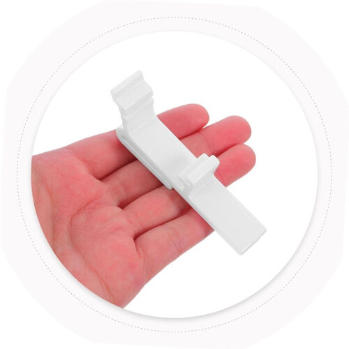 8pcs Vertical Blind Valance Clips Replacement for Blackout Curtains Pom Material Easy Install Home Office Use 2