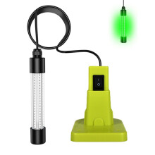 Underwater LED Fishing Light for 18V Submersible IP68 Waterproof Bait Light for Night Fishing
