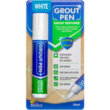Large Grout Pen - Revives & Restores Stained Tile Grout Leaving a Clean Fresh Lo