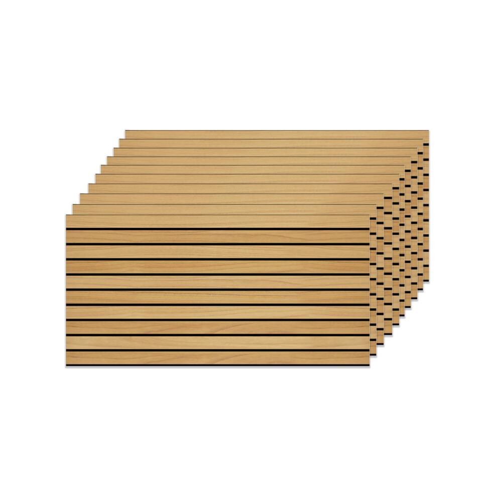 Izodekor Wall Cladding Wood Styrofoam 3D Wall Panels - Acoustic Panels Wood Look 5002975502461