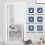 Cat Screen Door, Double-Sided Zipper Reinforced Mesh Screen Door for Introducing 4