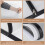 Cat Screen Door, Double-Sided Zipper Reinforced Mesh Screen Door for Introducing 3