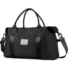 Cabin Luggage Travel Bag 45x36x20, Large Waterproof Duffle Bag, Cabin Luggage Travel Bag 45x36x20, Large Waterproof Duffle Bag, Black