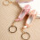 Creatieve Mini Pointe-schoen sleutelhanger Mooie-Lichtpaars 9