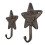 Elegant Single Iron Hook Sun Or Star Pattern Hanger For-Star 8