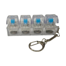 LED Light Mechanical Keycap Test Toy Switches Tester For-White