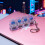 LED Light Mechanical Keycap Test Toy Switches Tester For-White 8