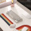 Rainbow Keyboard Wrist Rest Ergonomic Mouse Pad Suitable for Desktop Office Computer Laptop Wrist Rest 4