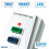 Status STATUS White Circuit Breaker | 13A UK Plug RCD Socket Adapter | SRCDX3 3