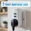 Status STATUS White Circuit Breaker | 13A UK Plug RCD Socket Adapter | SRCDX3 4