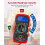 ULTRICS Digital Multimeter, Voltage Tester Voltmeter Ammeter Ohmmeter AC DC 2