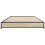 VidaXL vidaXL Bed Frame Sonoma Oak 80 x 200 cm Engineered Wood 2