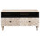 VidaXL vidaXL Coffee Table with Drawer White 80 x 54 x 40 cm Solid Mango Wood 2