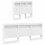 VidaXL vidaXL Storage Headboard with Shelf White 75 cm Engineered Wood 5