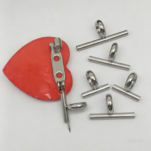 Eleganter Edelstahl-Pin-zu-Anhänger-Adapter für anpassbare-20mm 1