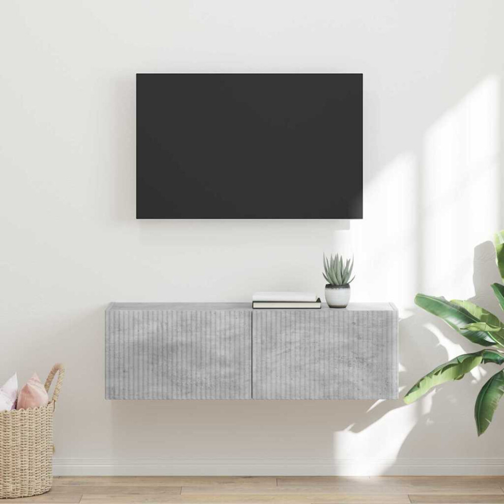 Vidaxl Tv Wall Cabinet Concerte 98 X 31 X 29.5 Cm Engineered Wood