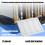 Le support en plastique ABS avec 4 emplacements créés pour-Gris 4