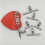 Adaptateur pratique de broche et de collier en acier-15mm 2