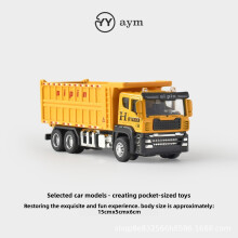 (Style14)Kids Engineering Vehicle Toys With Alloy Material And Inertial Movement For Play