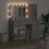 VidaXL vidaXL Dressing Table Light Grey 78.5 x 41 x 135 cm Engineered wood 2
